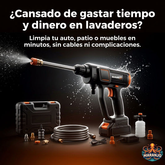 PowerWash Go - Limpieza profunda, sin enchufes ni esperas