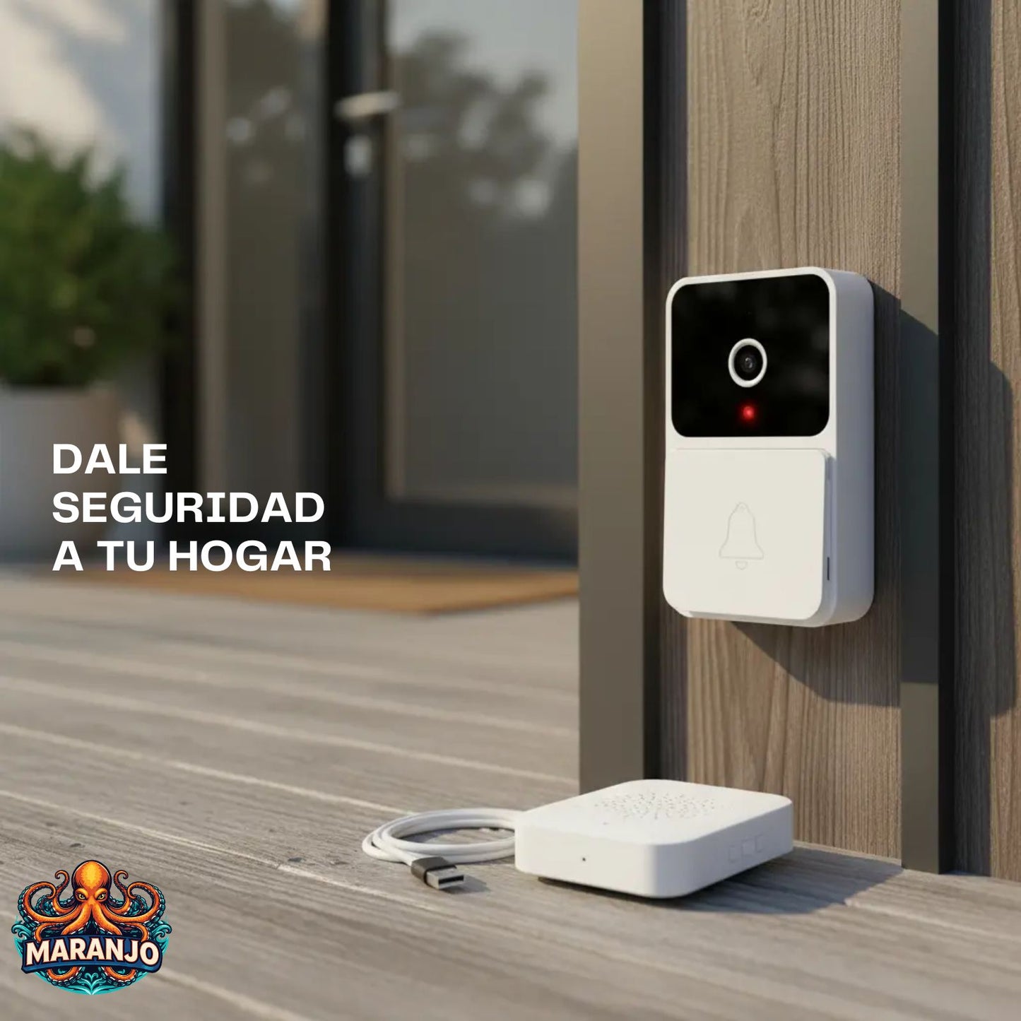 DoorView - Ve quién toca sin levantarte del sofá - Timbre con Cámara WIFI