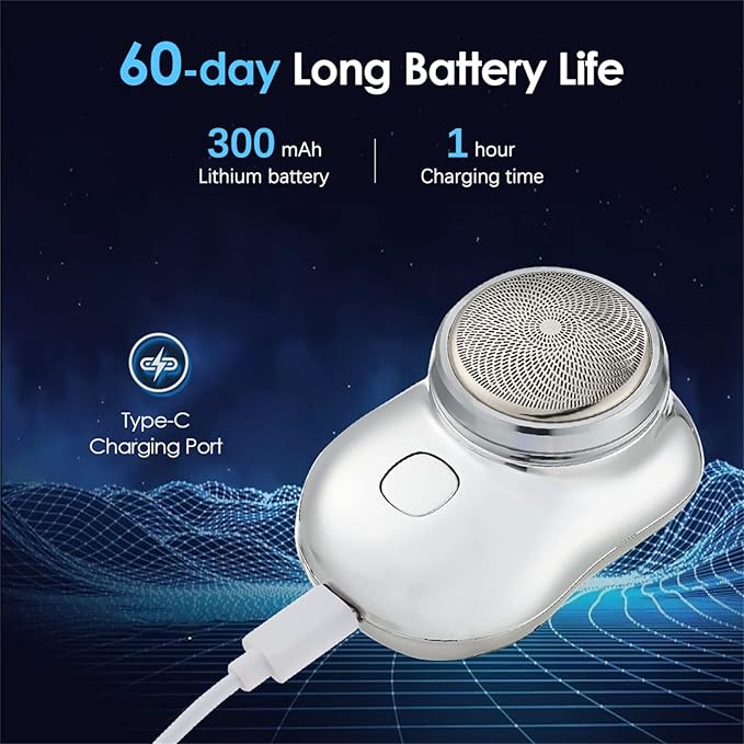 ShaveKit Pro Mini Afeitadora Portátil Recargable - El afeitado rápido que cabe en tu bolsillo