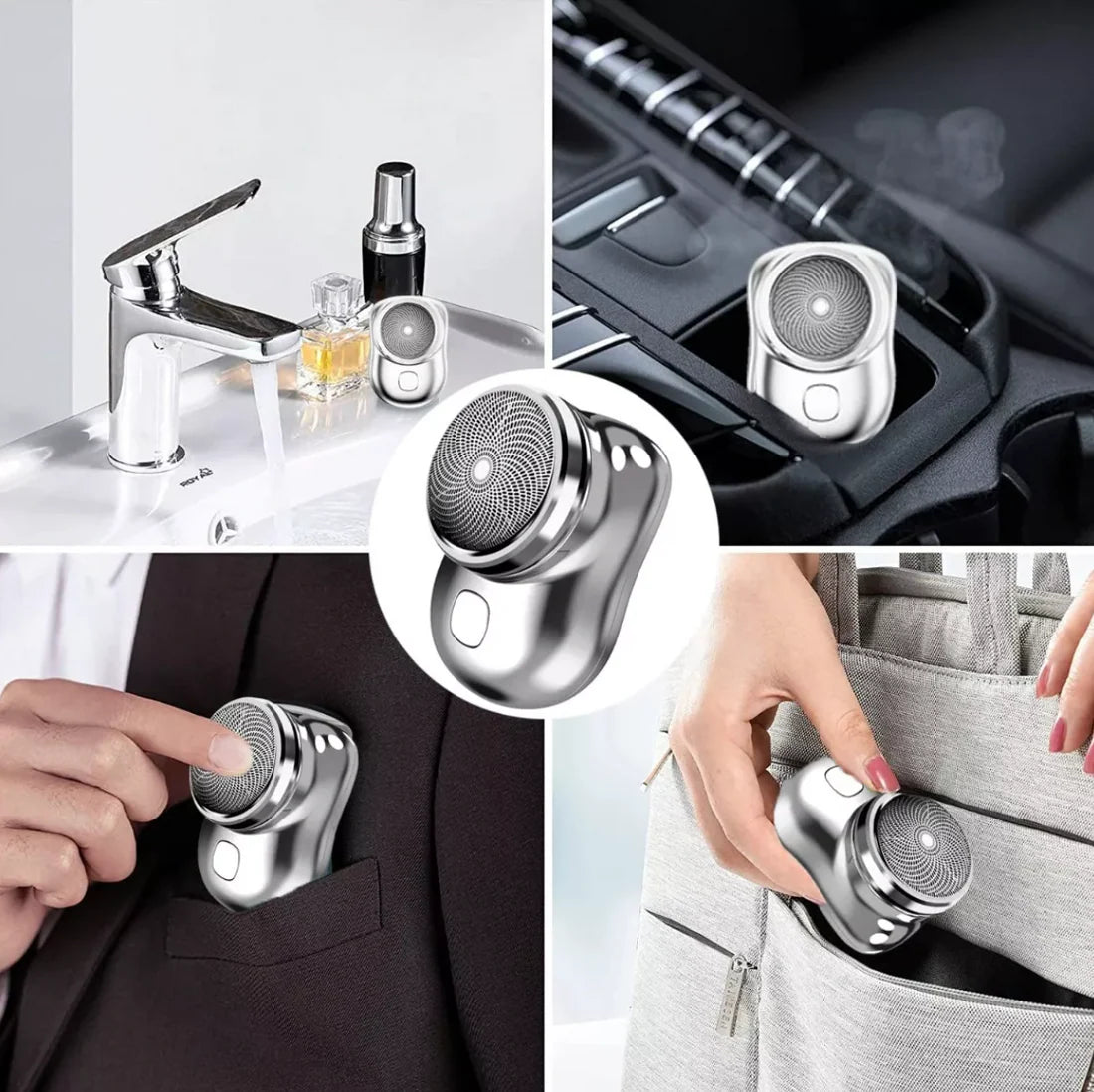 ShaveKit Pro Mini Afeitadora Portátil Recargable - El afeitado rápido que cabe en tu bolsillo