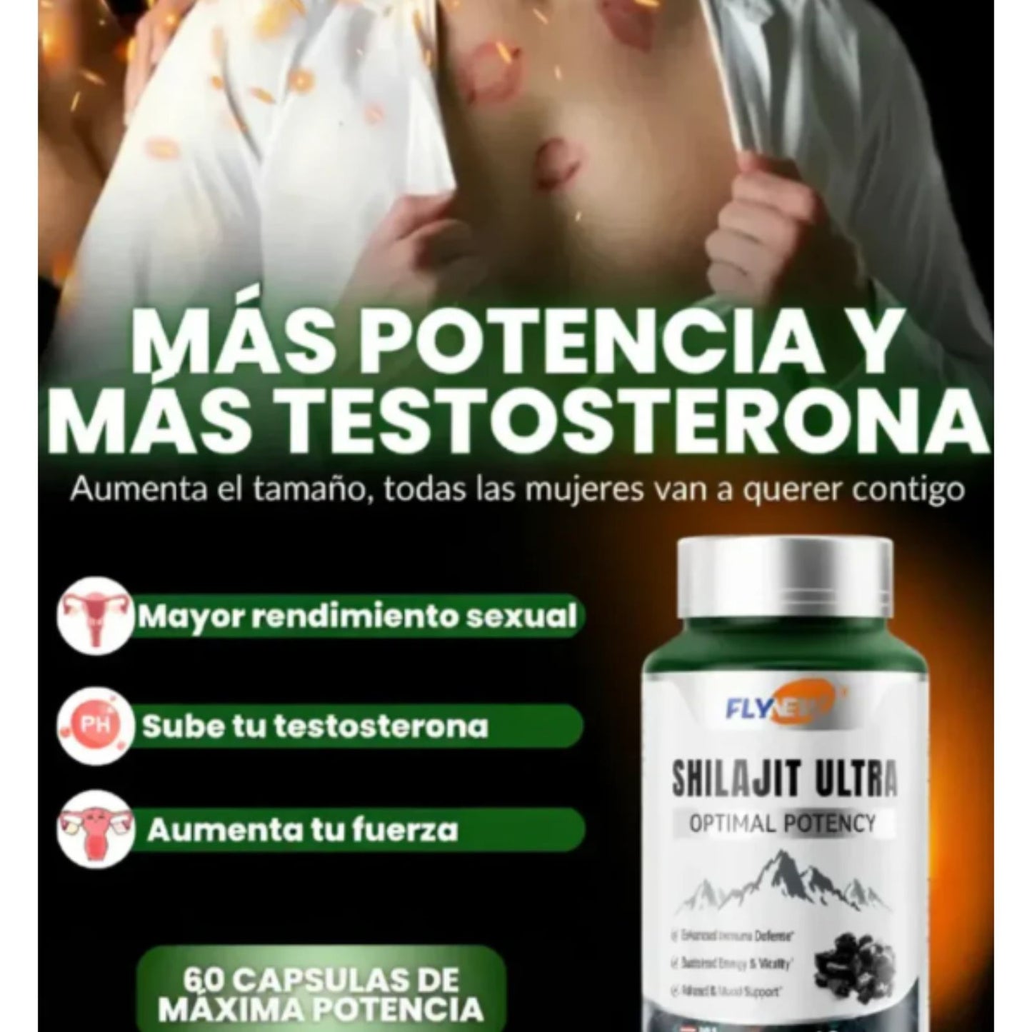 Shilajit Ultra - Energía real desde adentro, todo el día