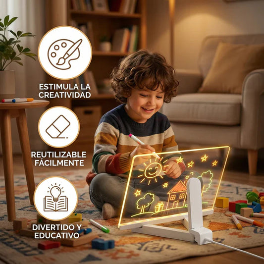 Pizarra Mágica Led - Dale Luz a tu Creatividad