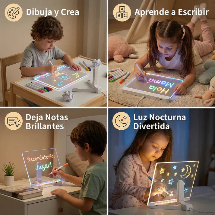 Pizarra Mágica Led - Dale Luz a tu Creatividad