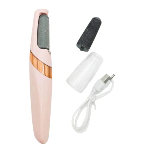REMOVEDOR CALLOS ELECTRICO RECARGABLE USB/Kit de pedicura en casa para pies lisos (hombres y mujeres)